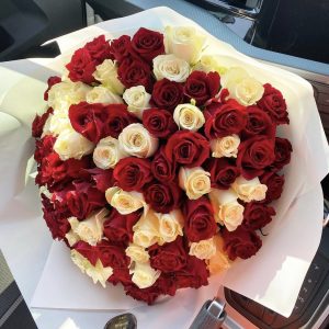 Red & White Rosa