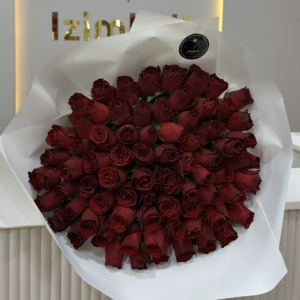 Classic Red Roses Bouquet (Valentine Day)